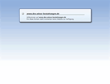 Tablet Screenshot of dev.wiese-bestattungen.de